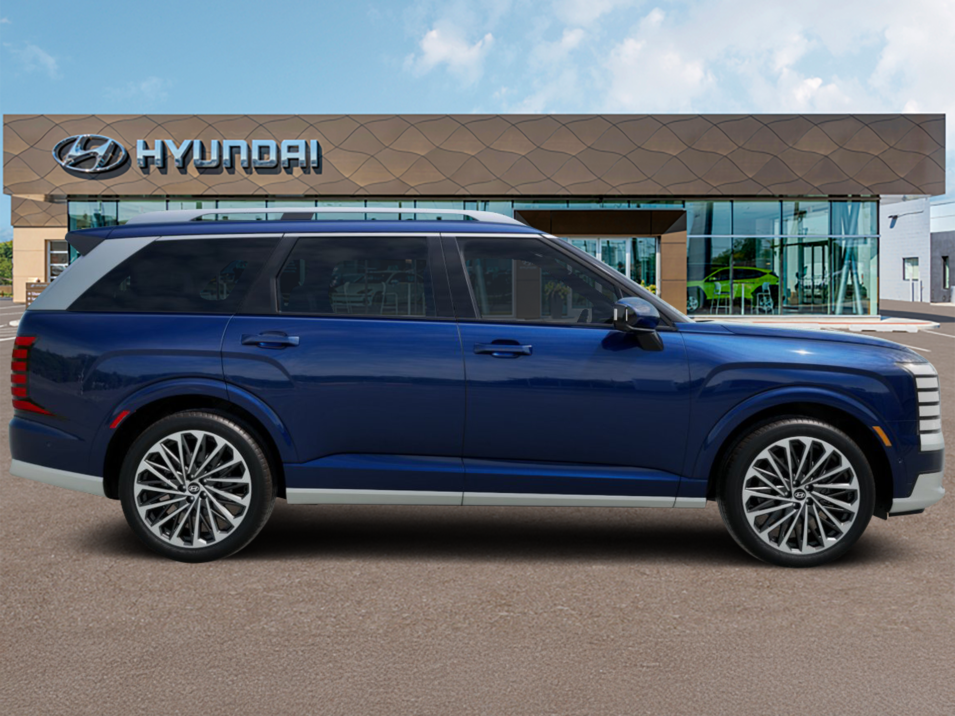 New 2027 Blue Hyundai Calligraphy AWD image 6