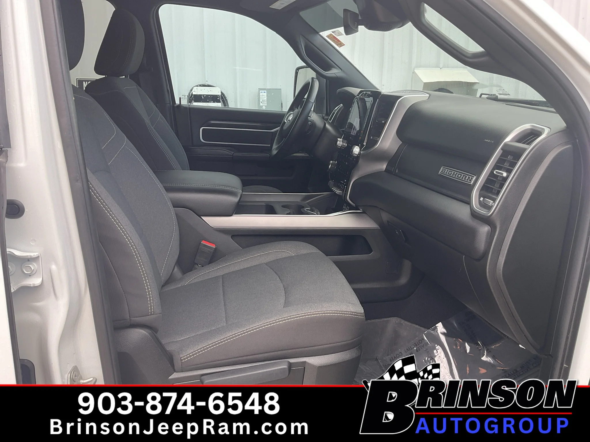 Used 2024 Bright White Clearcoat Ram Big Horn image 21