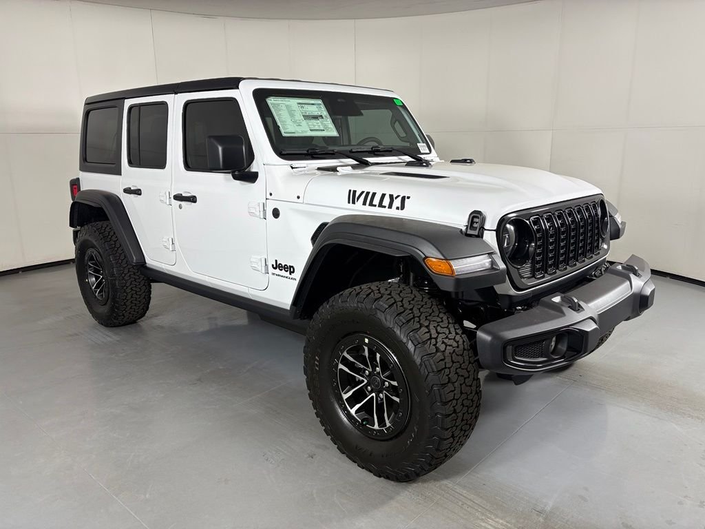 New 2026 Bright White Clearcoat Jeep Willys image 2