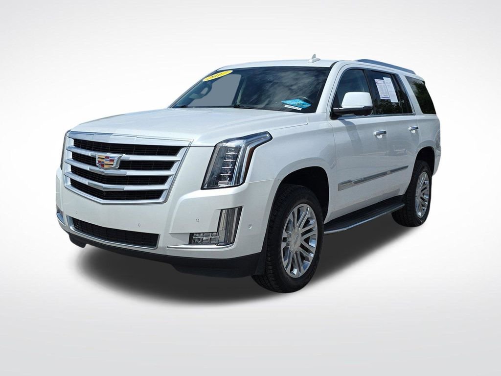 Used 2017 White Cadillac Base image 2