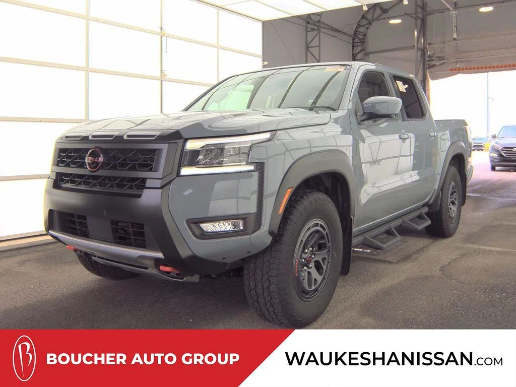 Certified Used 2025 Boulder Gray Pearl Nissan PRO-4X image 1