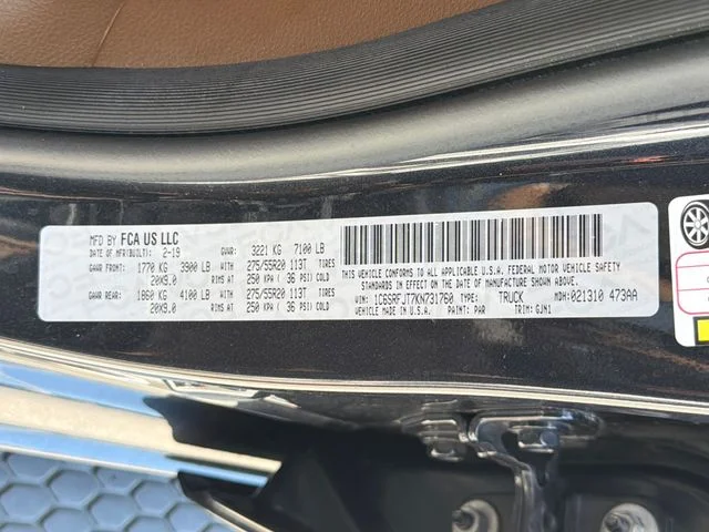 Used 2019 Gray Ram Laramie image 30