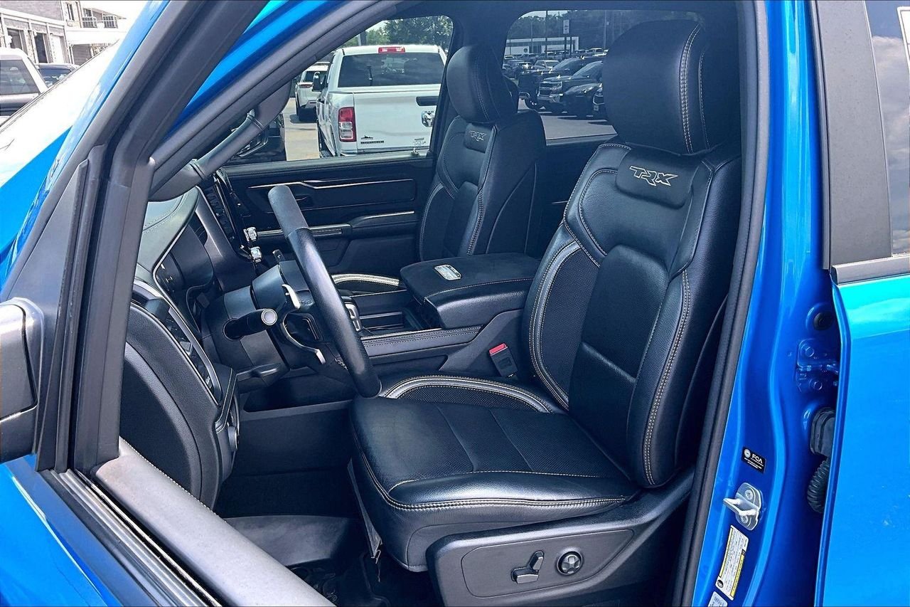 Used 2022 Hydro Blue Pearlcoat RAM TRX Crew Cab 4x4 57