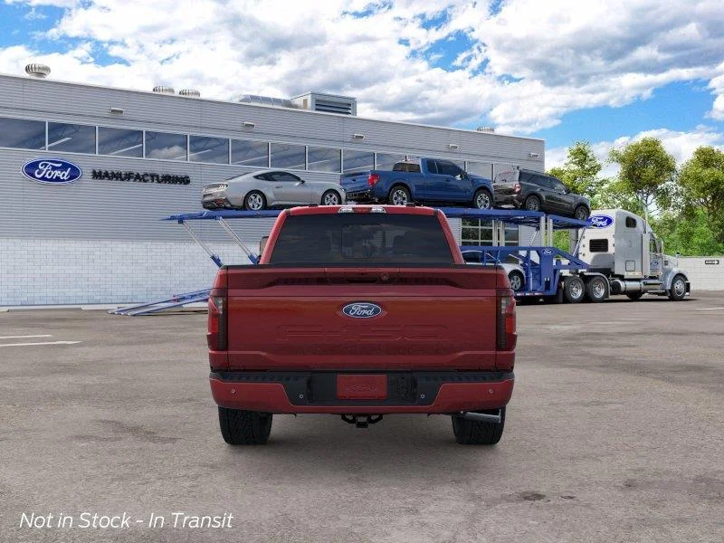 New 2026 Ruby Red Metallic Tinted Clearcoat Ford XLT image 6