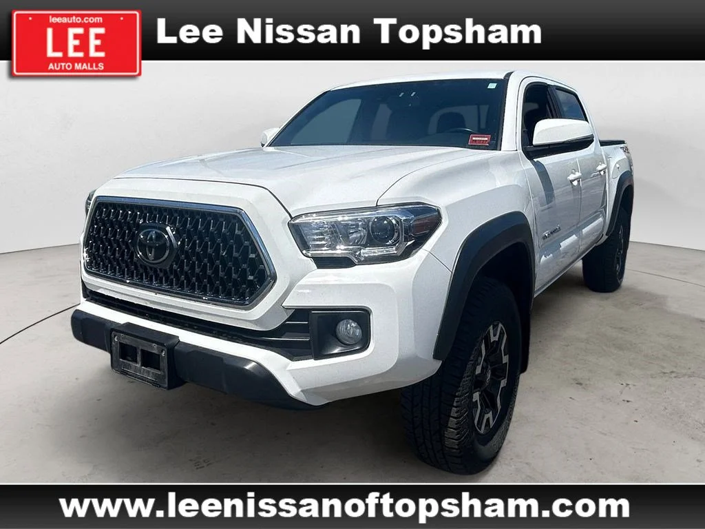 Used 2019 Super White Toyota TRD Off Road image 1