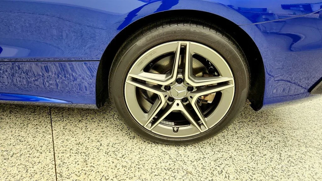 Used 2019 Brilliant Blue Metallic Mercedes-Benz AMG® C 43 4MATIC Coupe w/ Multimedia Pkg & Leather, Upholstery image 7