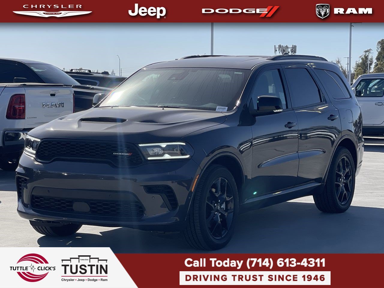 New 2026 Vapor Gray Dodge GT Premium HEMI V8 image 3