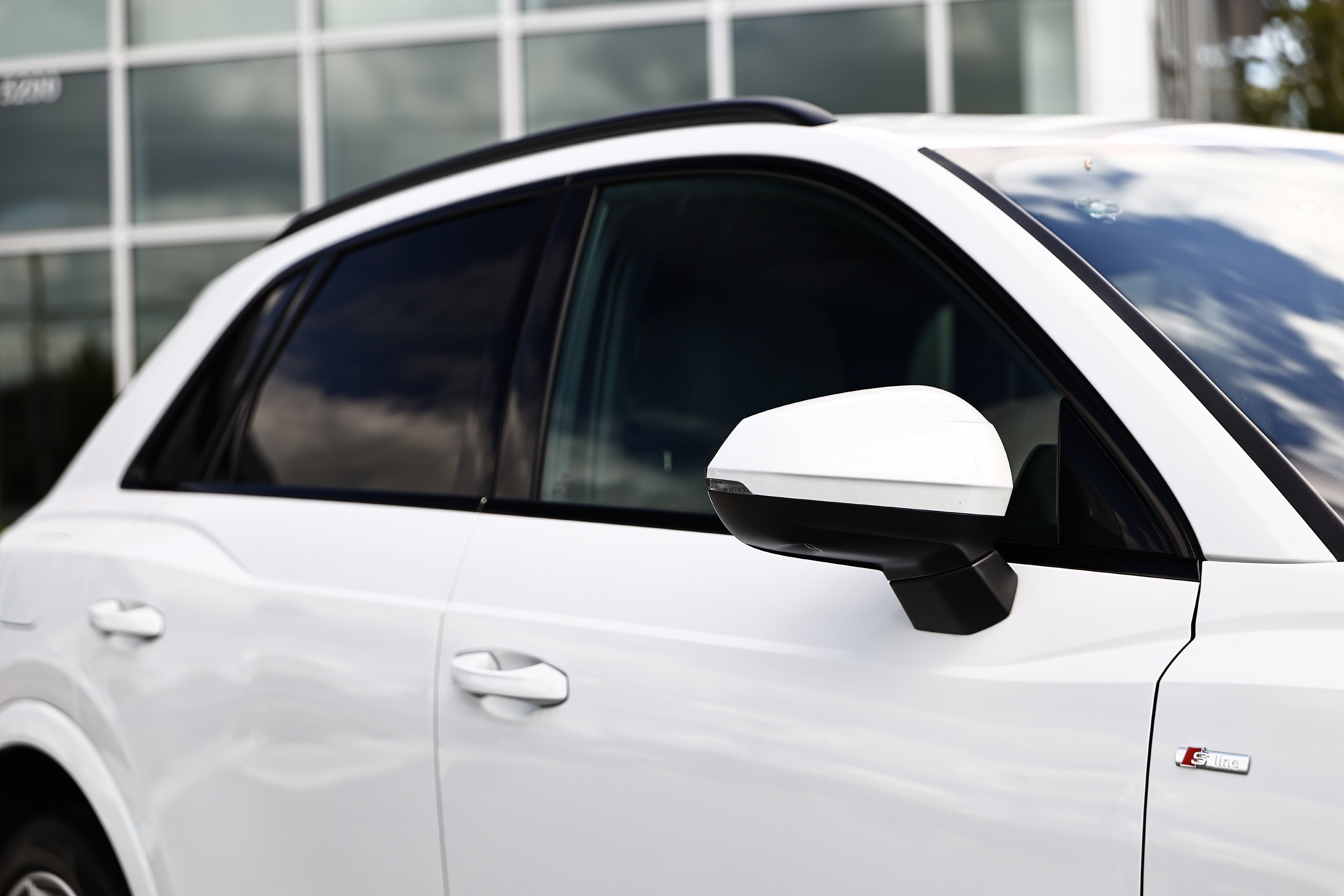 Used 2022 Glacier White Audi Premium Plus image 3
