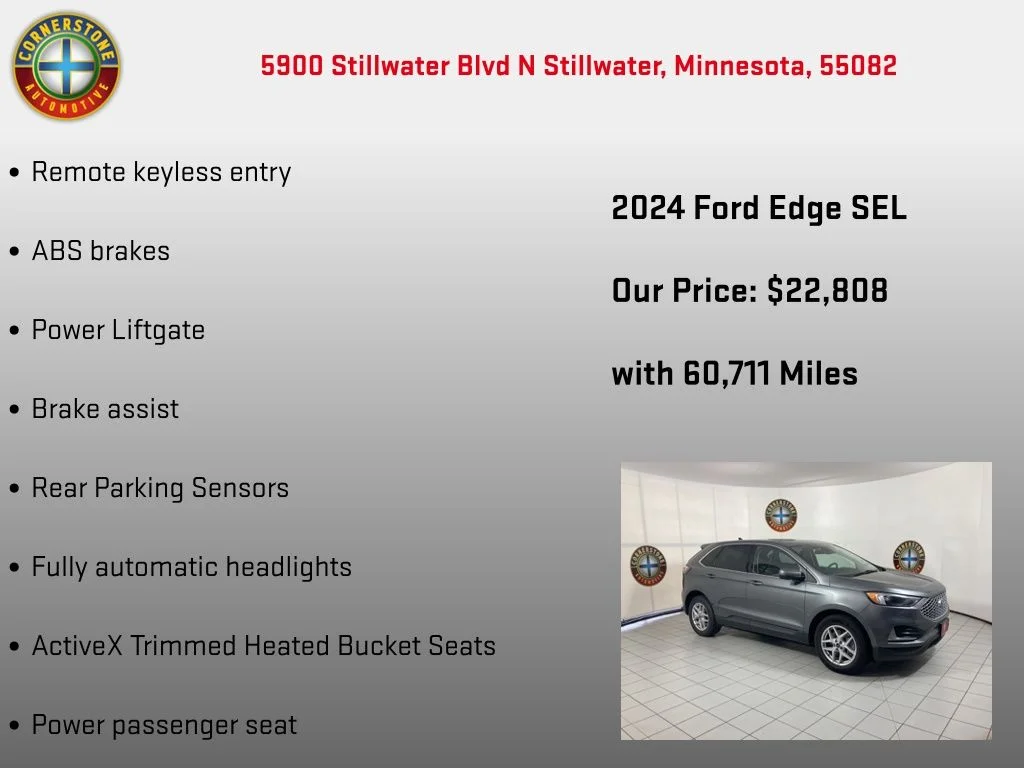 Used 2024 Gray Ford SEL image 10