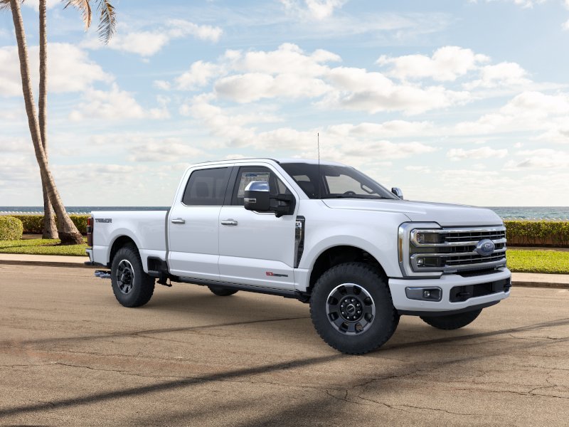New 2026 Star White Metallic Tri-Coat Ford F-250® Platinum® image 7