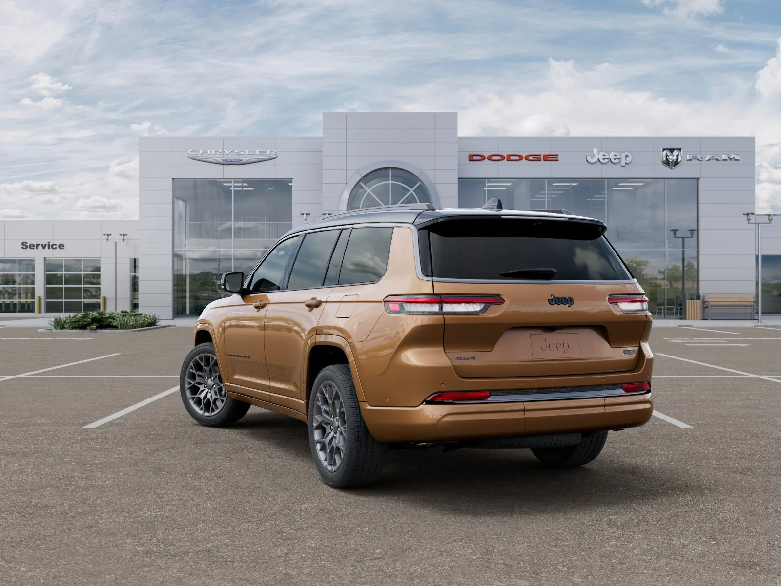 New 2026 Copper Shino Metallic Clear-Coat Exterior Paint Jeep Summit image 37