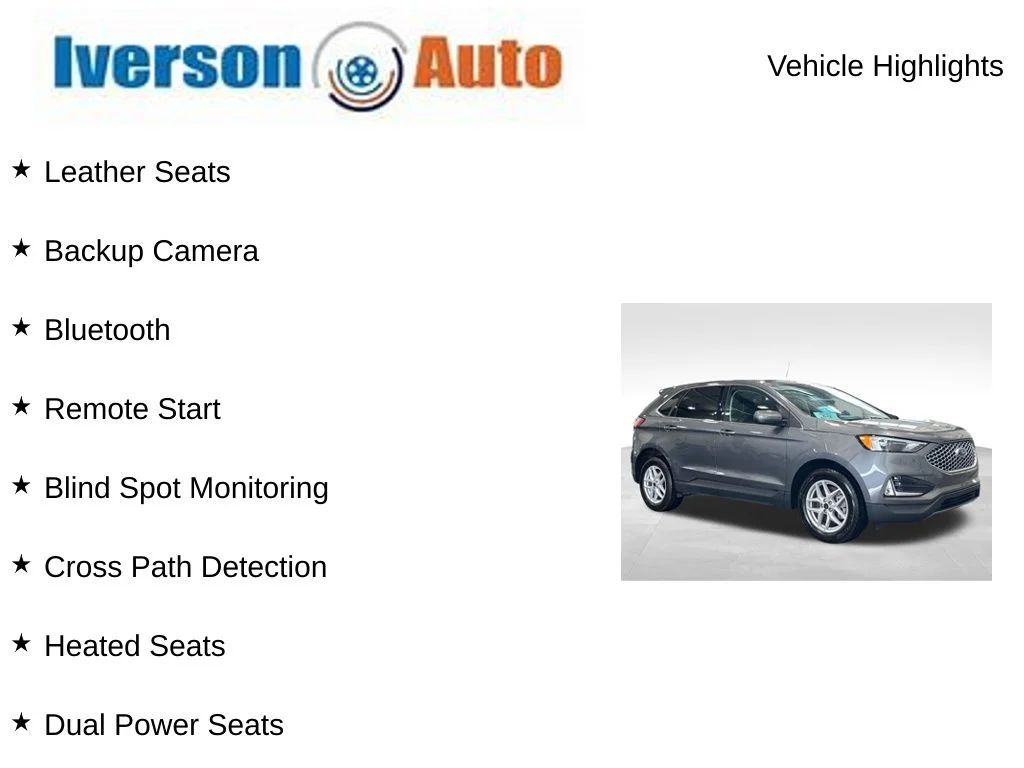 Used 2024 Gray Ford SEL image 2