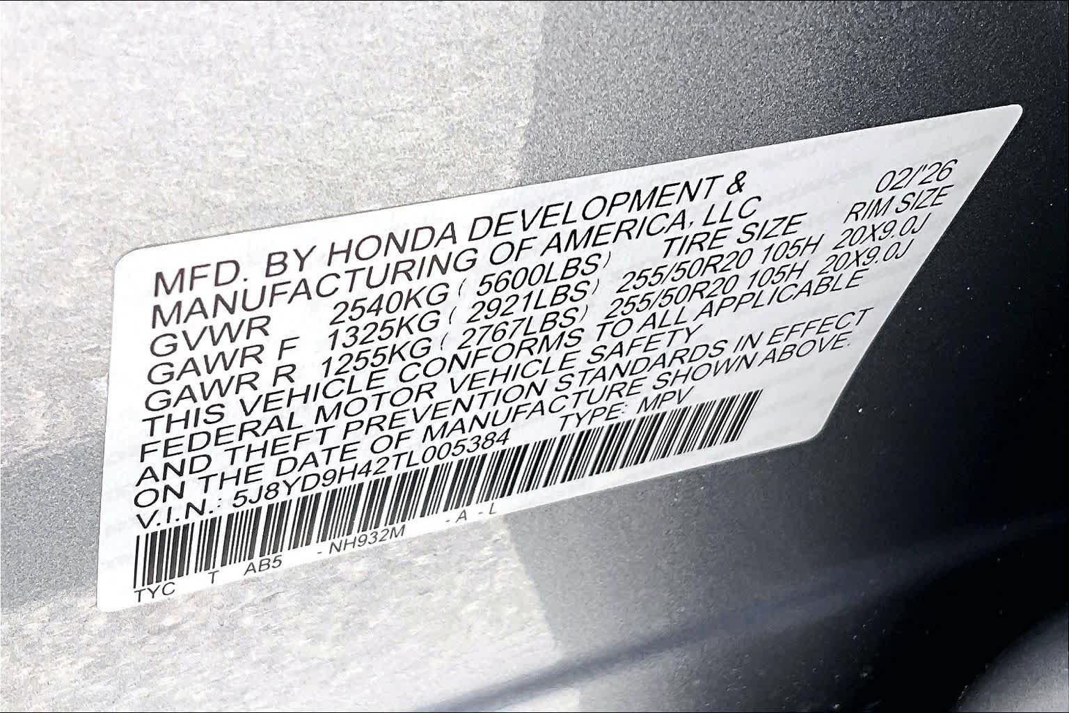 Used 2026 Solar Silver Metallic Acura w/Technology Package image 21