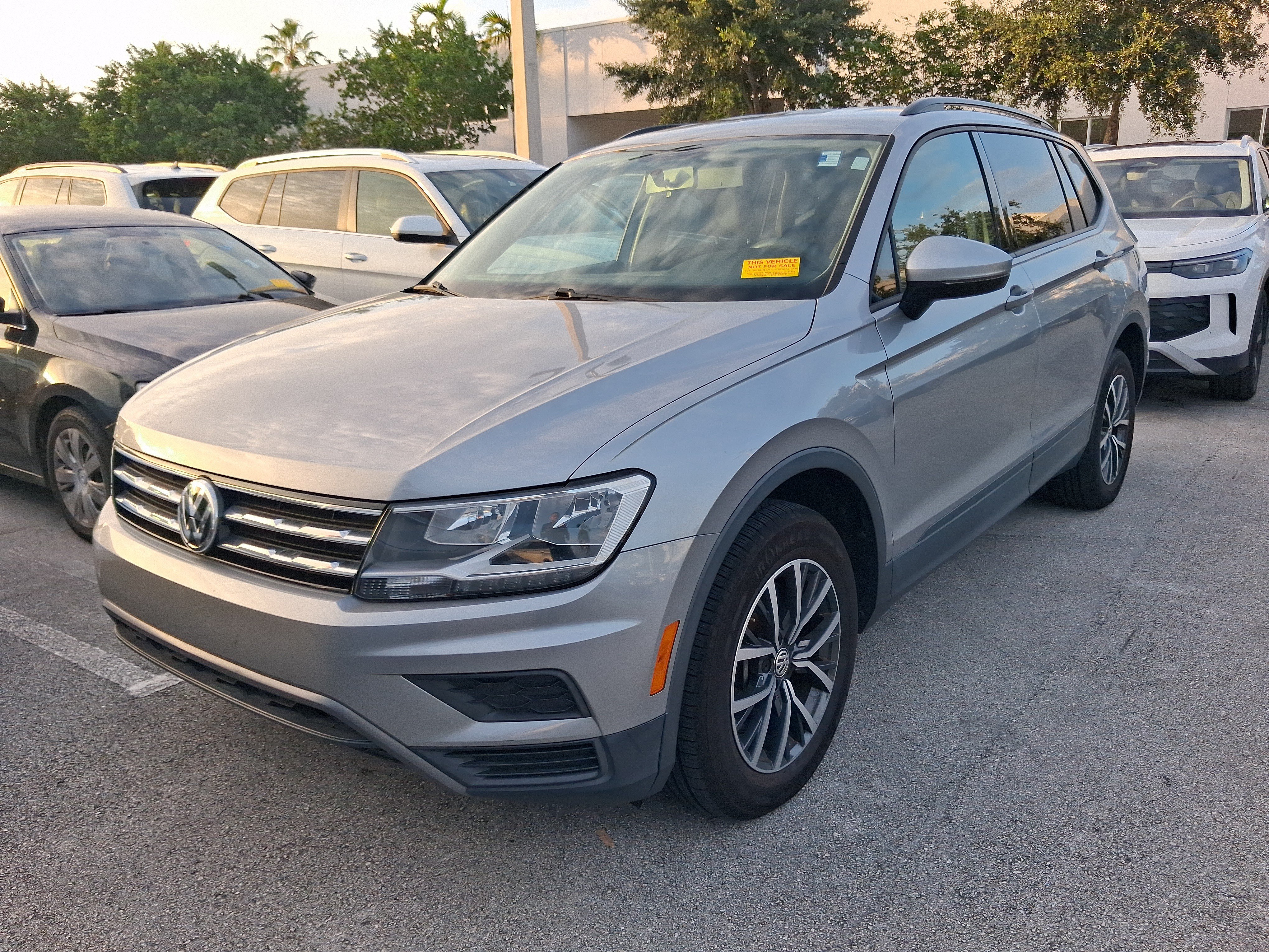 Used 2021 Volkswagen Tiguan S with VIN 3VV1B7AX5MM054563 for sale in Opa-locka, FL