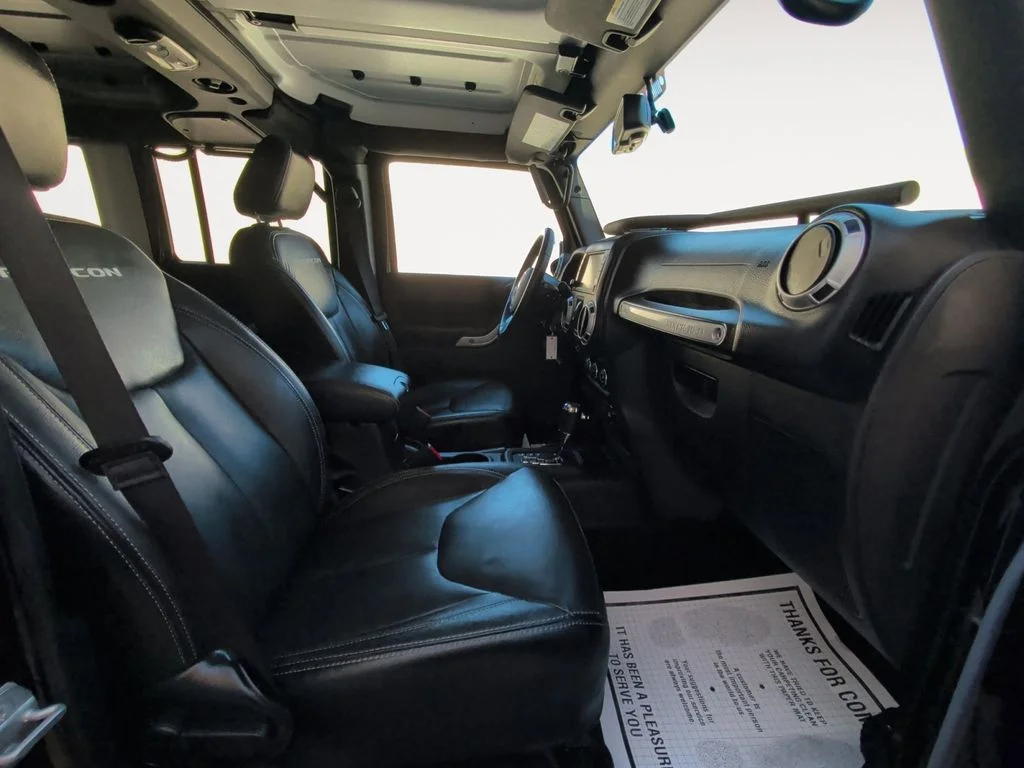 Used 2017 Black Jeep Unlimited Rubicon image 15
