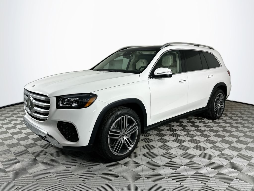New 2026 Polar White Mercedes-Benz GLS 450 image 3