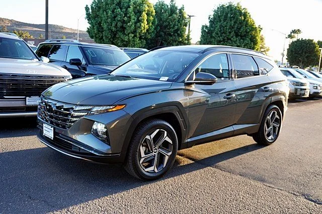 Used 2022 Gray Hyundai Limited image 8