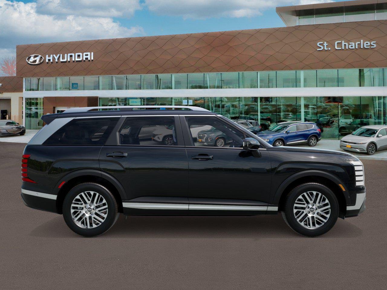 New 2027 Abyss Black Pearl Hyundai SEL Premium AWD image 7