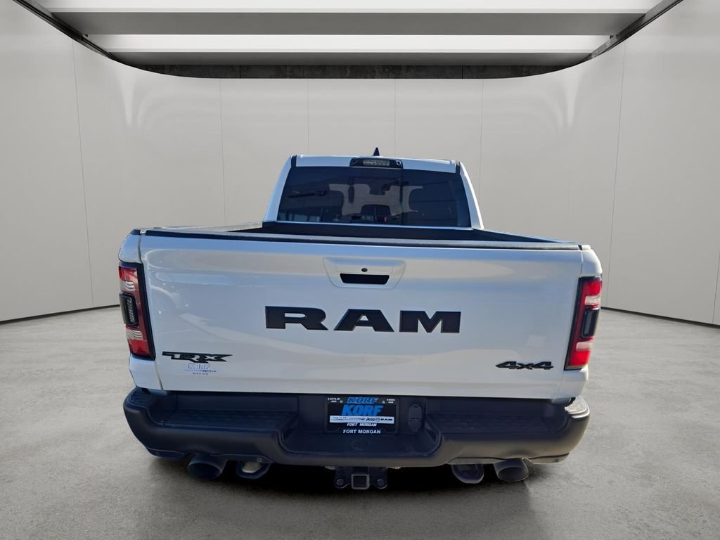 Used 2022 Bright White Clearcoat Ram TRX image 4