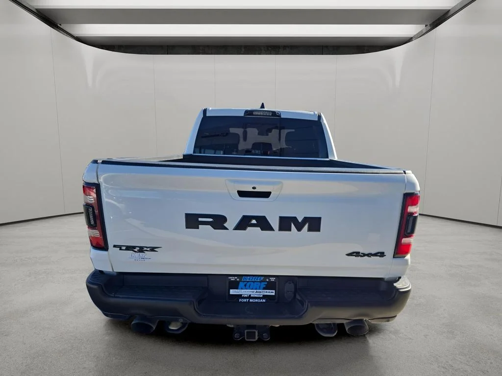 Used 2022 Bright White Clearcoat Ram TRX image 4