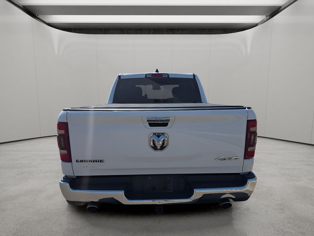 Used 2020 Bright White Clearcoat Ram Laramie image 4