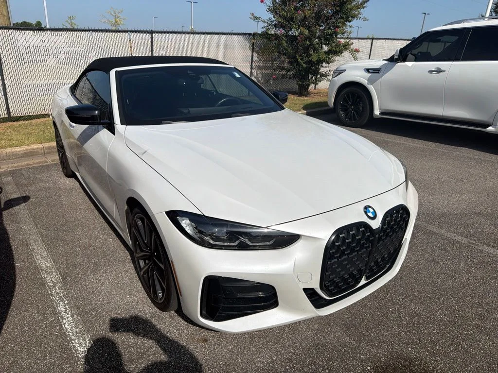 Used 2024 Mineral White Metallic BMW M440i image 2