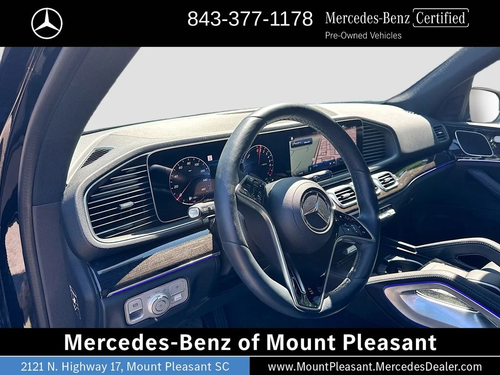 Certified Used 2025 Black Mercedes-Benz GLE 450e image 9