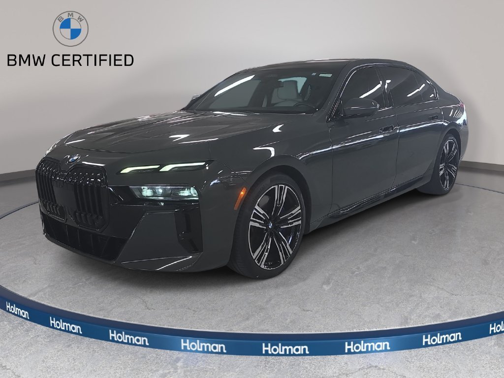 Certified Used 2023 Dravit Grey Metallic BMW 740i image 1