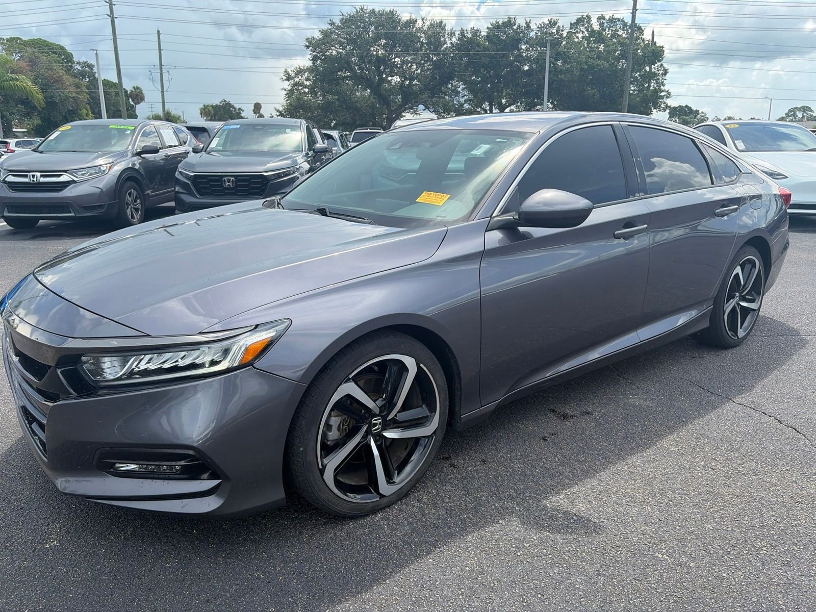 Used 2020 Gray Honda Sport image 3