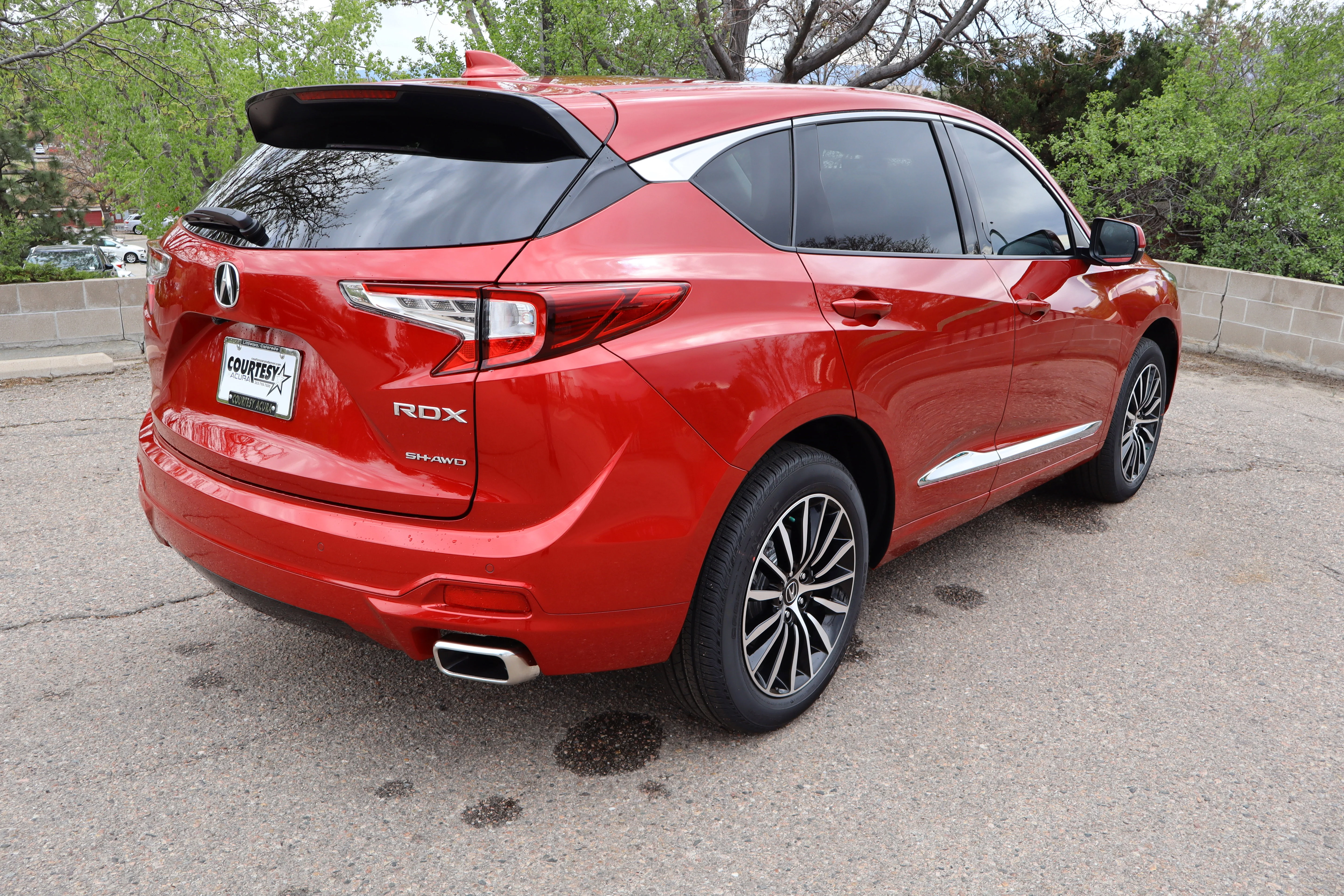 New 2026 Performance Red Pearl Acura w/Advance Package image 6
