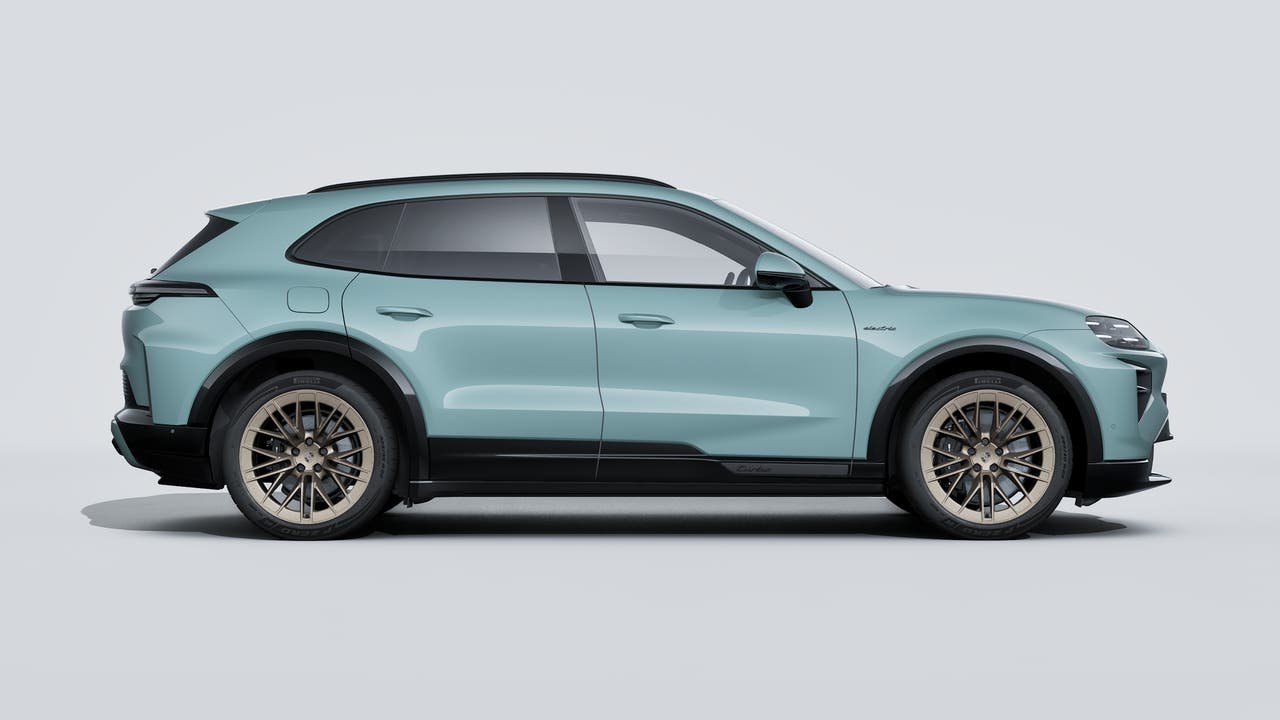 New 2026 Mystic Green Metallic Porsche Turbo Electric image 6
