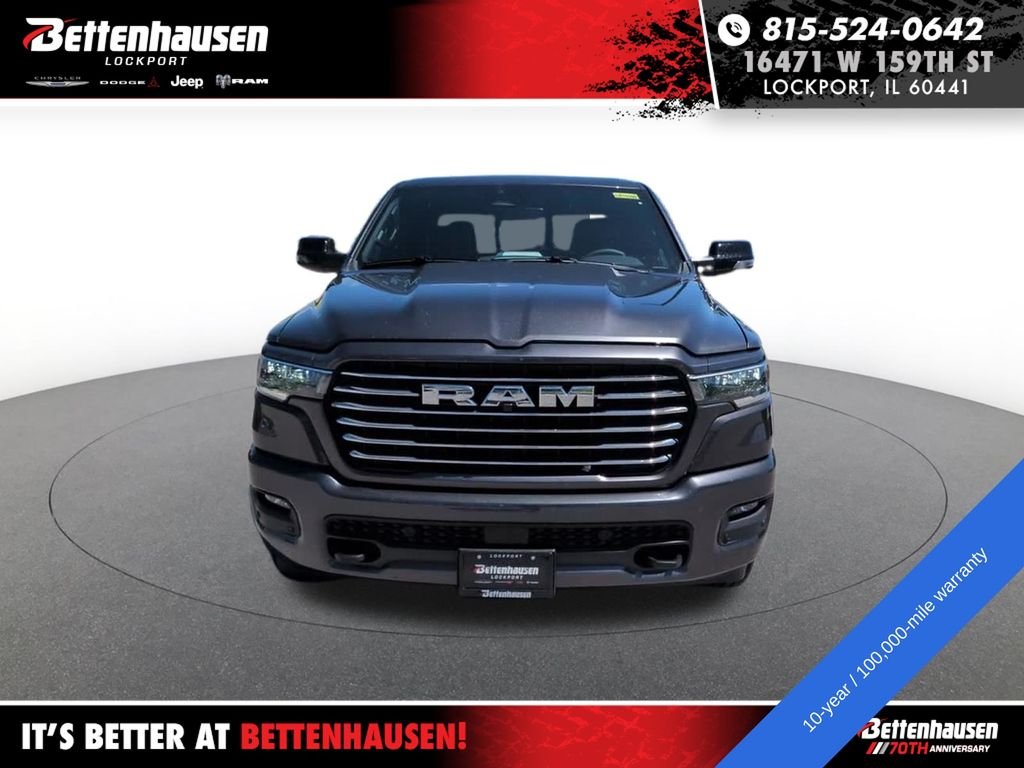 New 2026 Granite Crystal Metallic Clear-Coat Exterior Paint RAM LARAMIE image 15