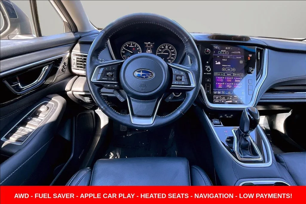 Used 2022 White Subaru Limited image 8