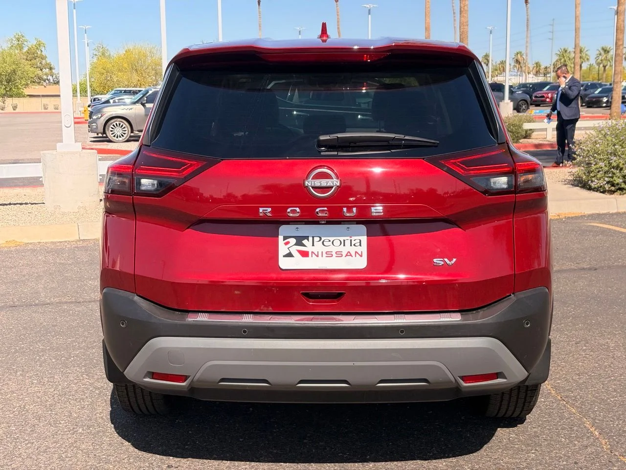 Used 2023 Scarlet Ember Tintcoat Nissan SV image 4