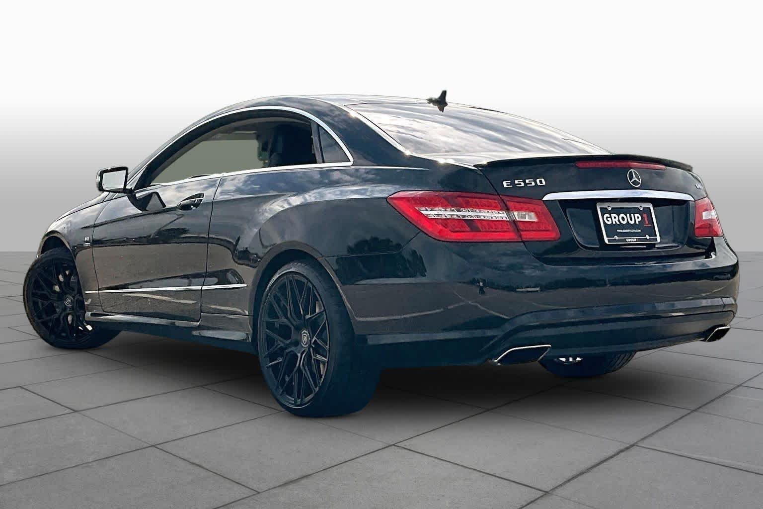 Used 2012 Black Mercedes-Benz E 550 image 12