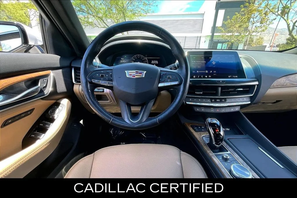Certified Used 2023 SUMMIT WHITE Cadillac Premium Luxury image 7