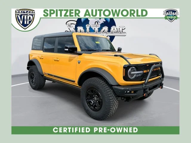 Certified Used 2021 Orange Ford First Edition image 1