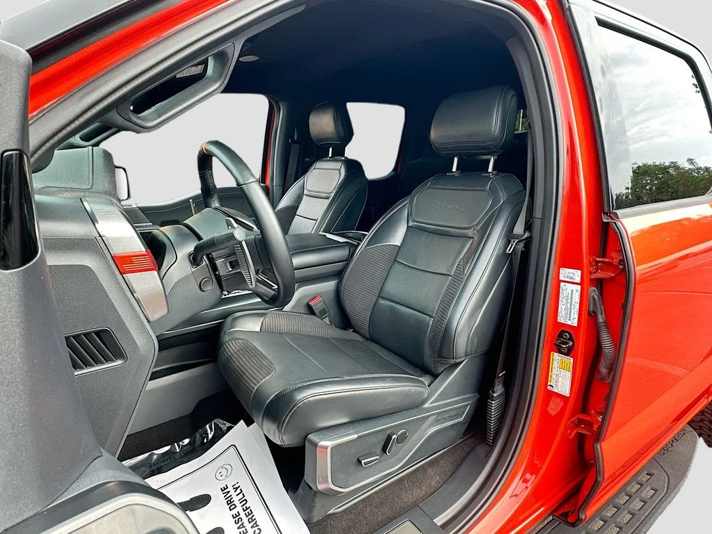 Used 2023 Orange Ford Raptor image 22
