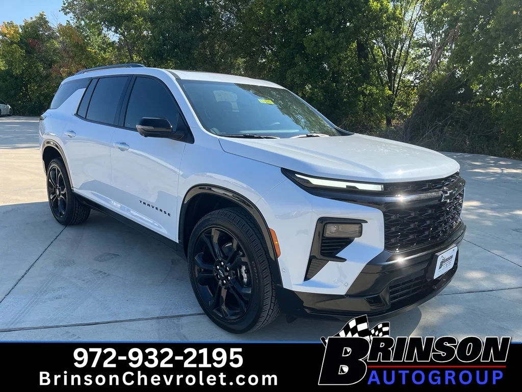 New 2027 Polar White Tricoat Chevrolet RS image 3