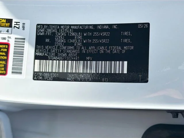 New 2026 Wind Chill Pearl Lexus F SPORT PERFORMANCE PREMIUM AWD image 44