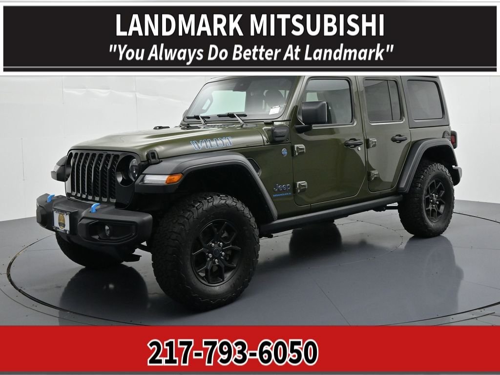 Used 2024 Green Jeep Willys 4xe image 1