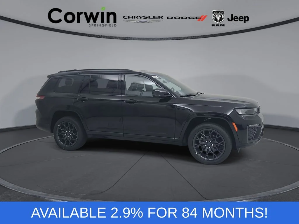 New 2026 Diamond Black Crystal Pearl-Coat Exterior Paint Jeep Summit image 1
