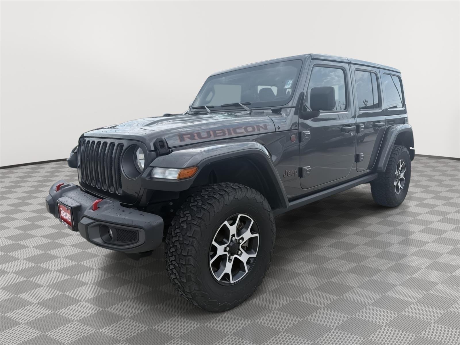 Used 2019 Granite Crystal Metallic Clearcoat Jeep Rubicon image 3