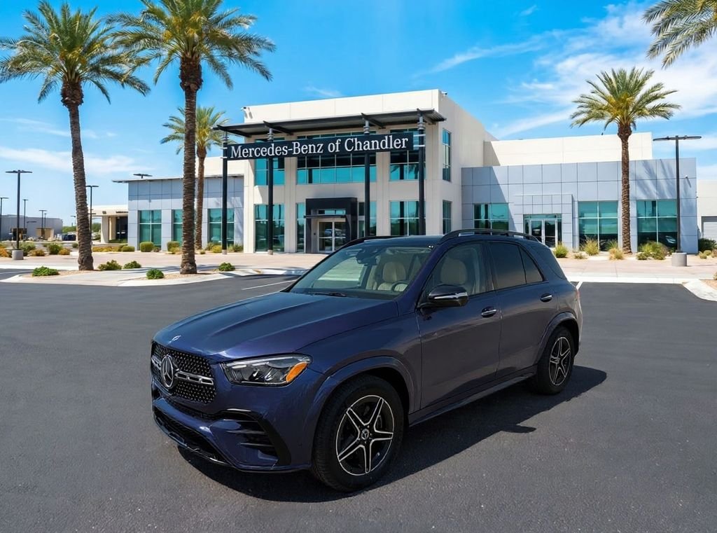New 2026 Twilight Blue Metallic Mercedes-Benz GLE 450 image 1