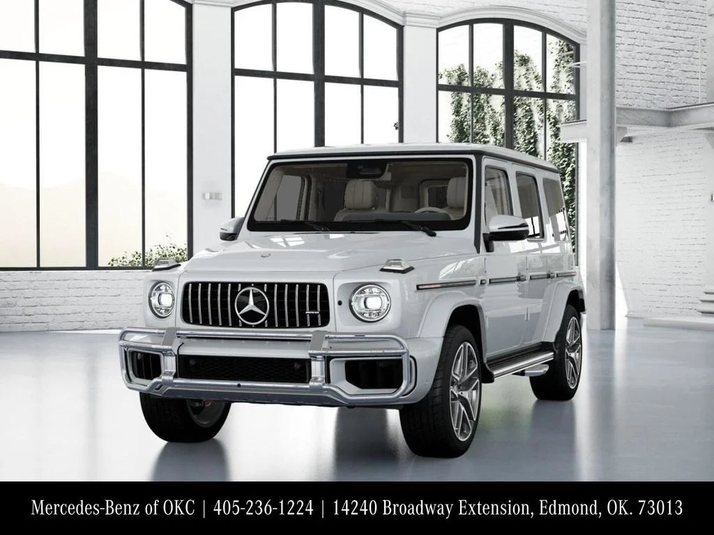 New 2027 MANUFAKTUR Moonlight White Metallic Mercedes-Benz AMG® G 63 SUV image 41