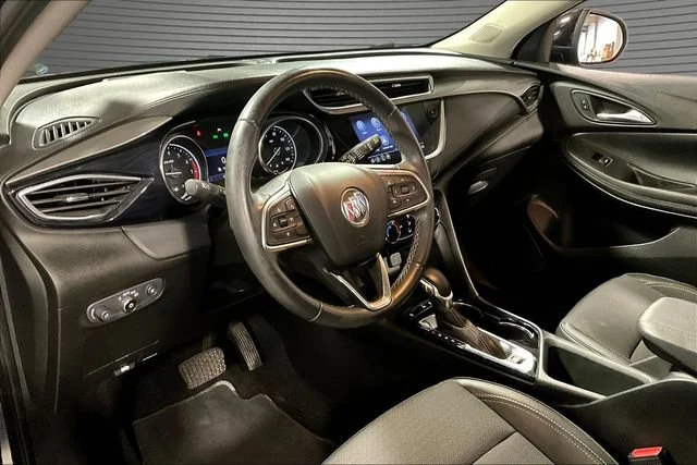 Used 2021 EBONY TWILIGHT METALLIC Buick Preferred image 15