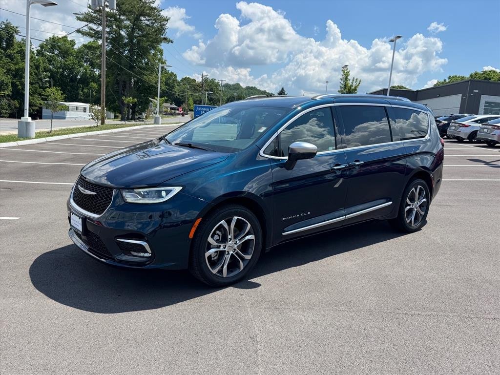 Used 2021 Fathom Blue Pearlcoat Chrysler Pinnacle image 1