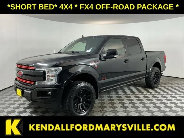 Used 2019 Agate Black Metallic Ford Lariat image 1