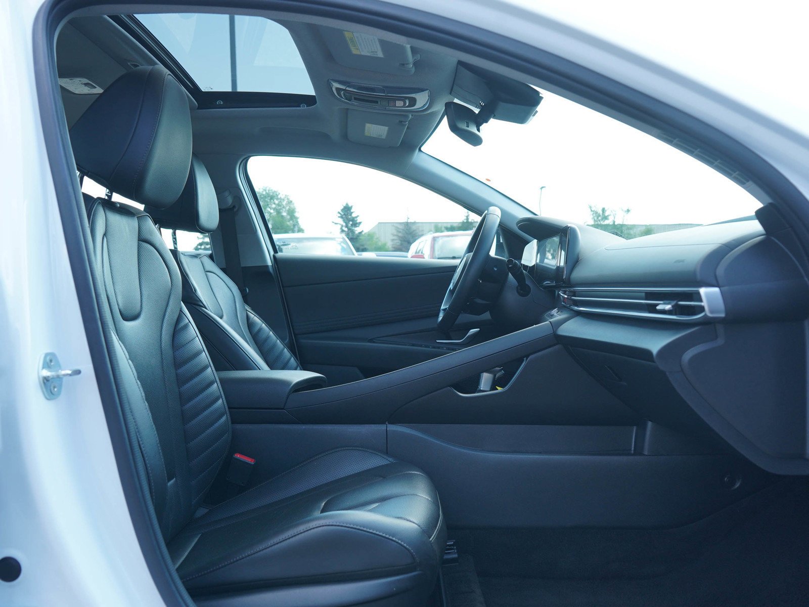 Certified Used 2025 Serenity White Hyundai Limited IVT image 13