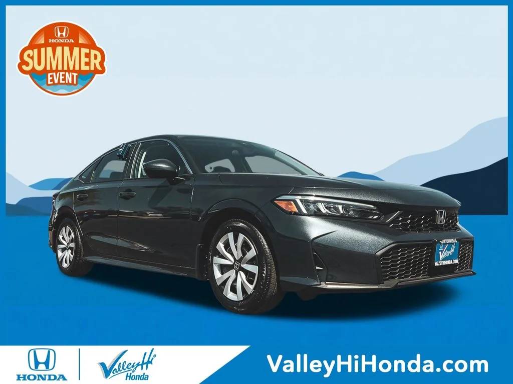 New 2026 Meteorite Gray Metallic Honda LX image 1
